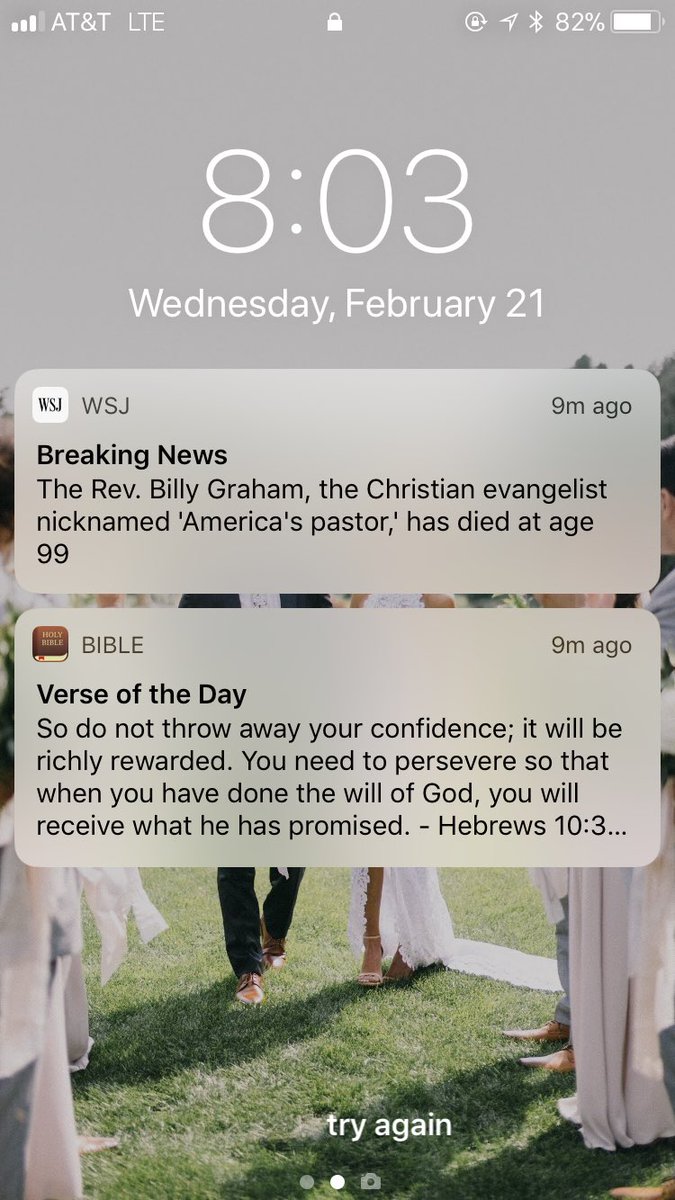 What a coincidence... great verse to compliment the man of God that <a href="/BillyGraham/">Billy Graham</a> was. Heaven gained a warrior today and He forsure got what God had promised him.