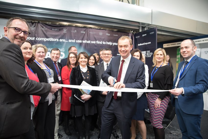 Sorry it's taken a while but here is <a href="/timfarron/">Tim Farron</a> officially opening the show this morning. 10am seems a long time ago........#NWHospShow