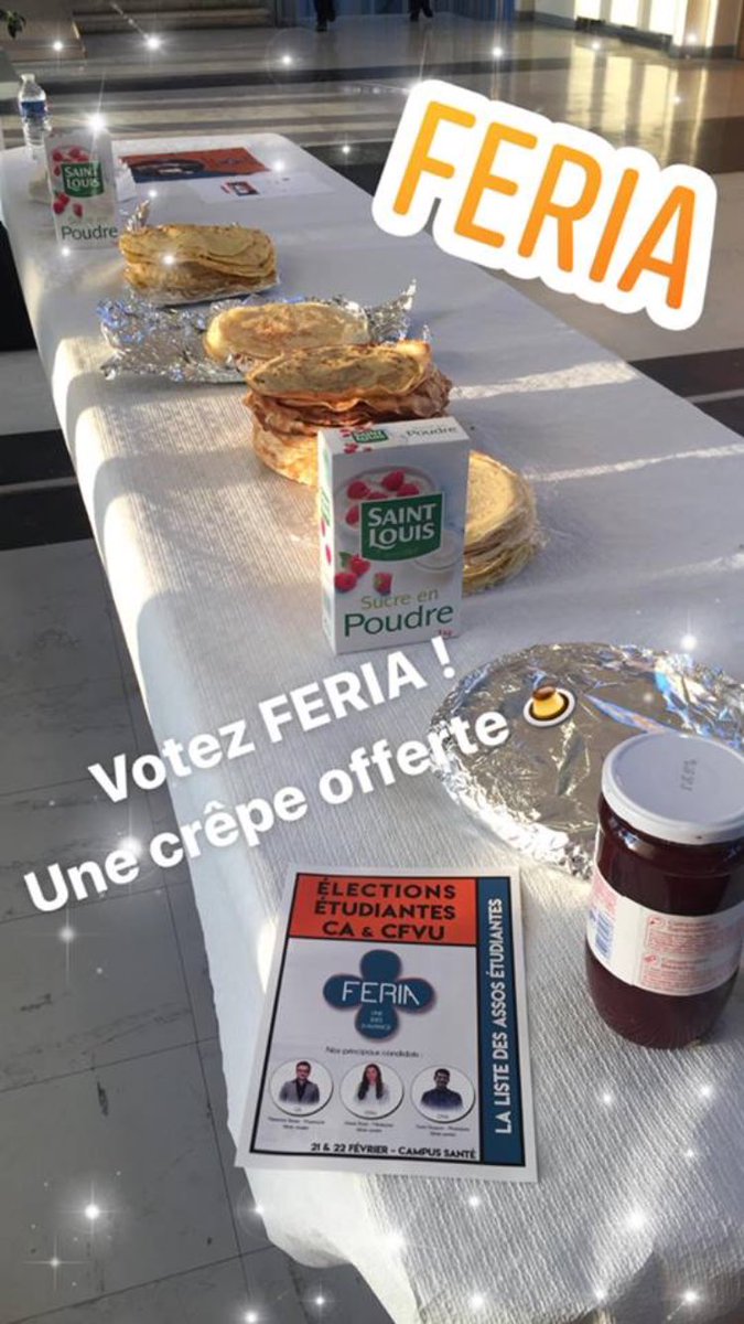 🍀 Élections Centrales à @UnivRennes1 aujourd'hui et demain ! L'Amanita soutient la <a href="/FeriaRennes/">FeriaRennes</a> !