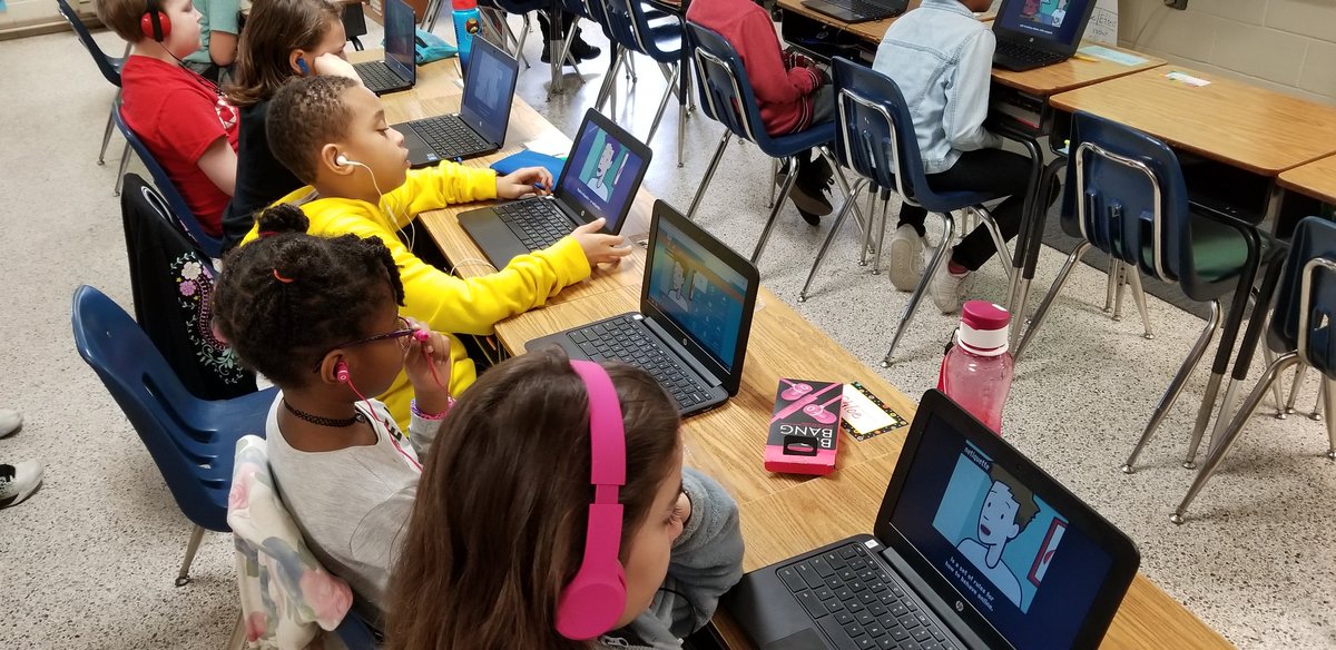 Digital Citizenship activities in Mrs. Edmonds class using Brainpop. <a href="/drherber/">David Herbert</a> #vbits