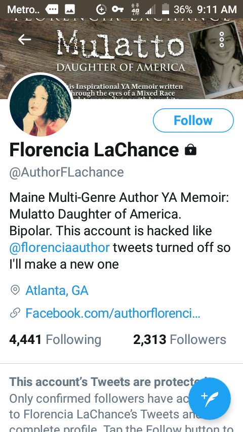 TargetedAuthor's tweet image. This is me. All hacked accounts! Pen names are Francesca Lamoure and Francesca LaCroix.  I am trying to be strong.