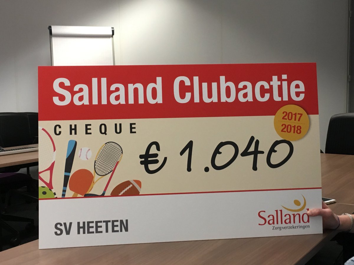 Yes! Bedankt <a href="/SVHeeten/">S.V. Heeten</a> leden en <a href="/sallandzorg/">salland verzeker.</a>