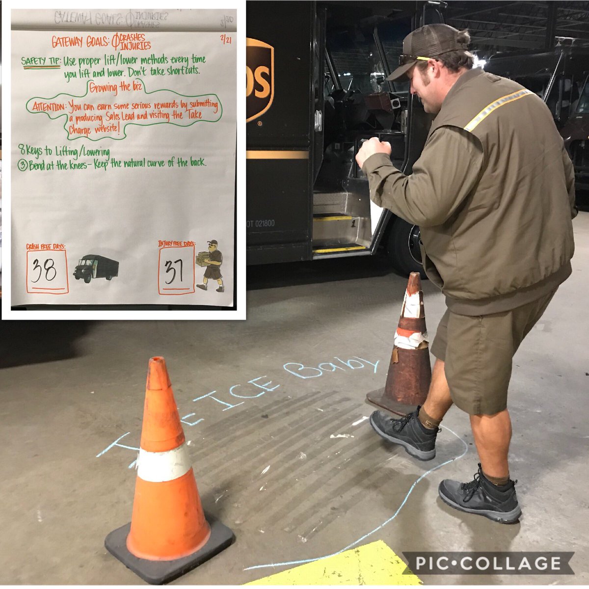 mslong1981's tweet photo. 🗣WATCH OUT!!! St. Louis always has changing conditions and today it’s ICE!!! Let’s keep the streak alive by “Looking Before You Step”. #gatewaycenter #iceicebaby @CP_UPSers @jrindafernshaw @RonHines_2 @CptSfty_CPUPSer @waringlester https://t.co/kER9HutWzy