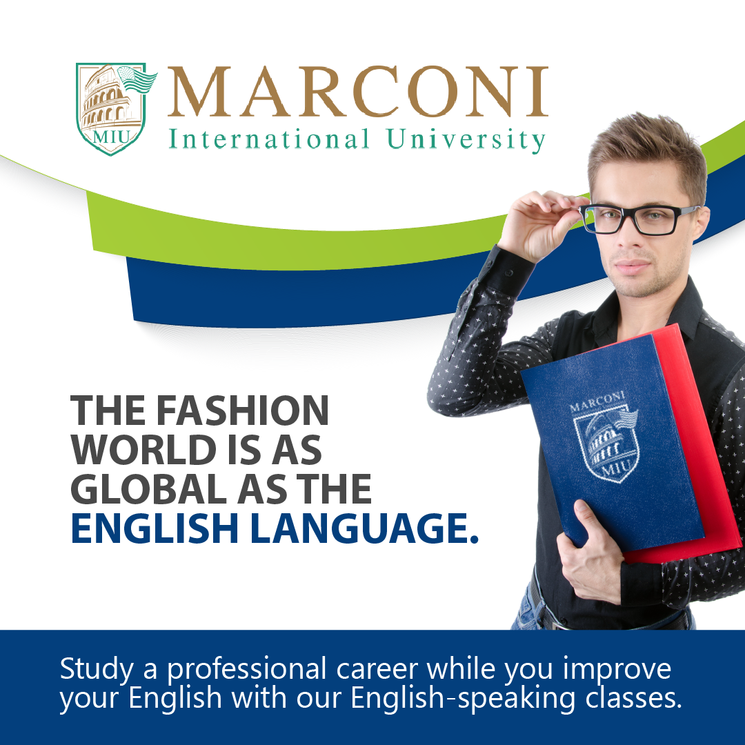 marconiint's tweet photo. Sign up for our Fashion and Luxury Management course and improve your English with our intensive English course. We have everything for you! Start today! https://t.co/z67zRktOgS https://t.co/OKed8DF9TX