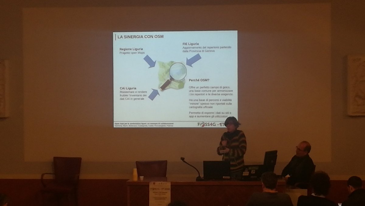 MasterGIS_Droni's tweet image. &quot;Open data per la sentieristica ligure: un esempio di collaborazione&quot;, un lavoro in cui l&apos;unione fa la forza! #FOSS4GIT #foss4g #OpenData #21febbraio @MassDeMarchi @FedericoGianoli