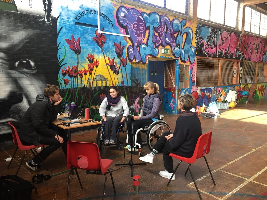 LilaDanceUK's tweet photo. Recording some voices today for #apart ! #watchthisspace @dougieevans @thepelicanclub @laura_ann_lou82 @mortimer_abi @SuzieBirchwood @amymorvell96 #acesupported https://t.co/0gDEiwcPV0