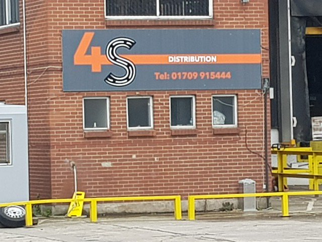 Our sign is up! Need Palletised Distribution or Warehousing please call T: 01709 915444 or email info@4sdistribution.co.uk  #Rotherham #SouthYorkshire #Pallets