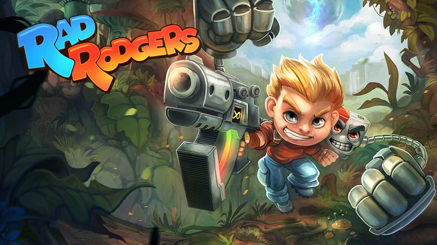UnrealEngine's tweet photo. We caught up with the developers of Rad Rodgers, @SlipgateStudio, to explore this glorious recreation of classic '90s platformer nostalgia - available now on PC, XBO and PS4. https://t.co/aif9gF3saa #UE4 https://t.co/qljjVBbxng