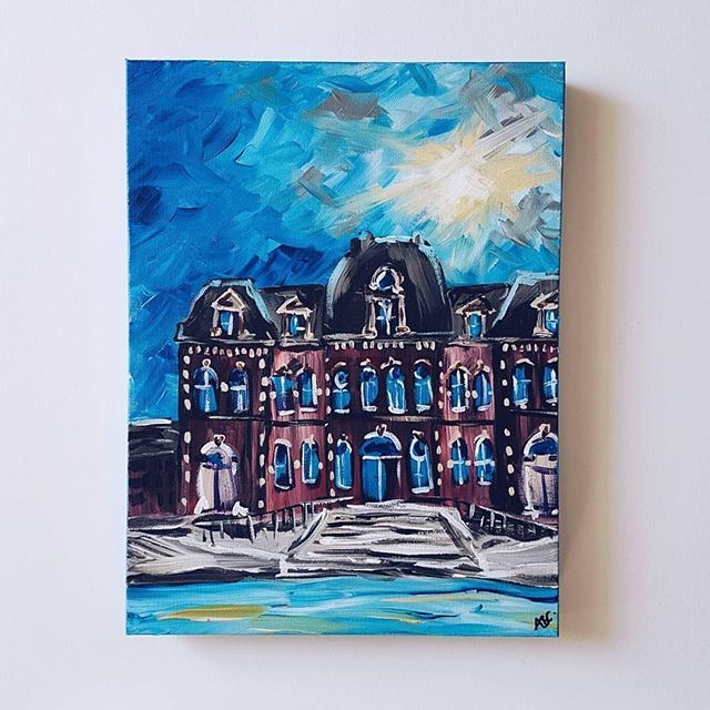 DowntownTruro's tweet photo. From @roseandpoppycreative — 12x16 of Truro Library. @cehpl #downtowntruro #truro #cehpl #trurons #artist #art #artoftheday #gallery #paint #instaart #creative #artwork #painting #inspiration #canadianartist #novascotia #acrylic #artofinstagram #impressi… https://t.co/MXi5X7P6gi https://t.co/OBFBe9ZZ5X