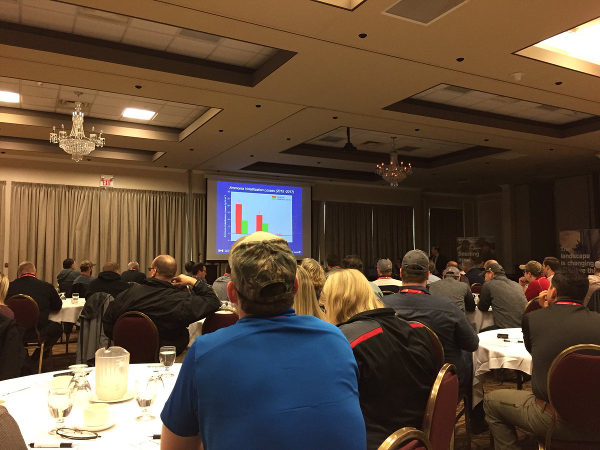 AdamRydeFSP's tweet photo. Discussing Nitrogen loss at #GMKAGCONF18 https://t.co/xpcw38uv6Q