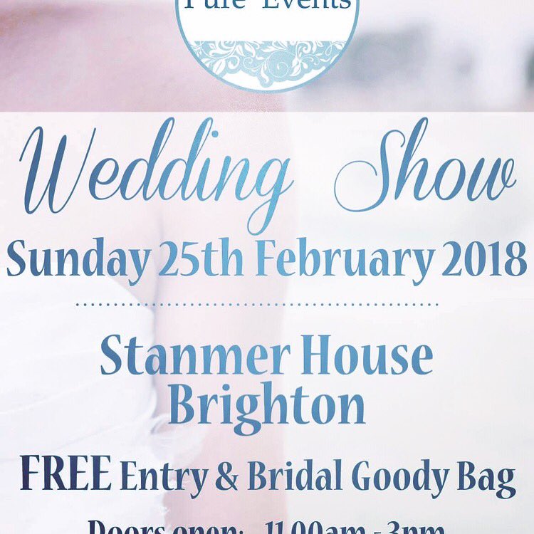Stanmer house wedding show this weekend #weddingshow #weddingseason #brides#sussex #brighton #juicefm