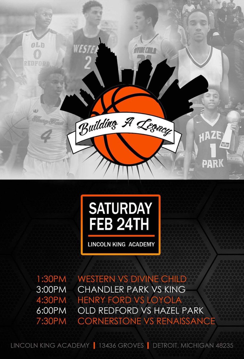 scoopIPS's tweet image. This Saturday, Feb 24 at Detroit Cornerstone Academy, 5 loaded games with the state's top teams and players