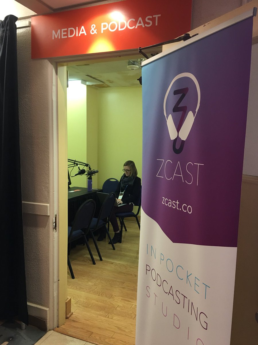 Some of the podcasters who came through the <a href="/ZCastApp/">ZCast</a> pop-up podcast studio yesterday (Tuesday) at #PHXStartupWeek 🎙🙌🏻