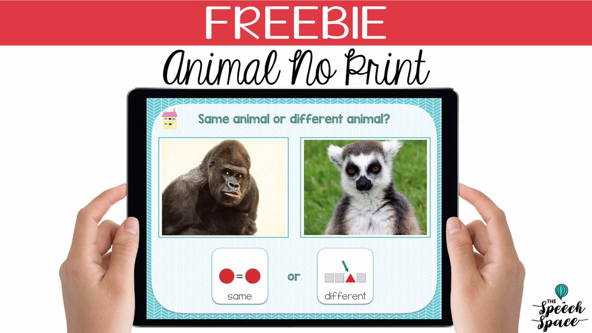 Love no prints? Here's a FREE one! #freenoprint #ilovenoprints #slpeeps bit.ly/freeanimalnopr…