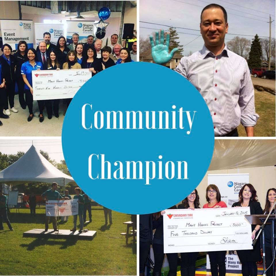 NCManyHands's tweet photo. We are proud to announce our Community Champion! For 21 years, Canadian Tire Bank has supported our students and fundraising efforts and we can't wait to show you what we're doing this year for @communitycarest #manyhandsproject#ourcommunityCares https://t.co/pX2Iukeyss