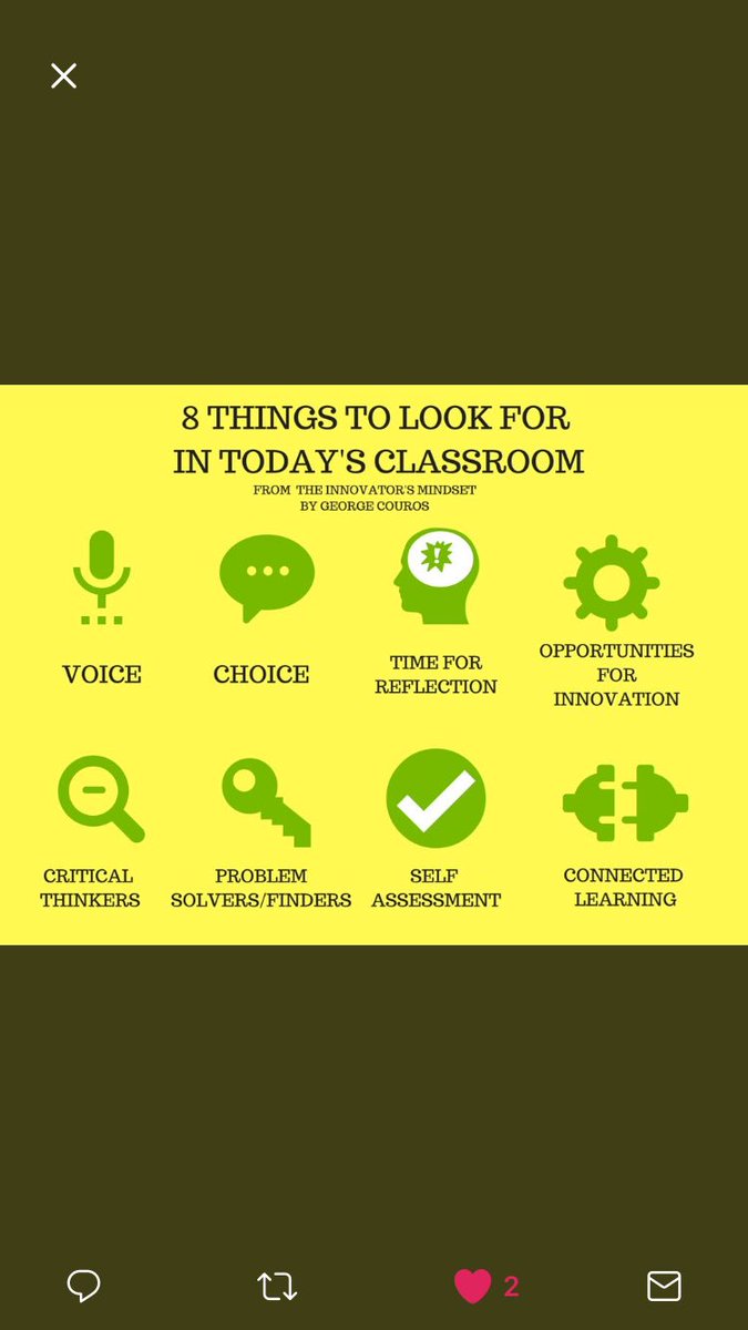 8Things to Look for in Today’s Classroom #NEWadmin @gcouros @OPCouncil @SGDSBoard