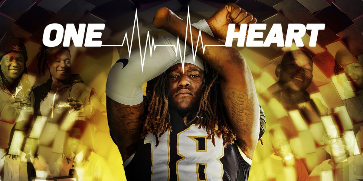 NFL's tweet image. .@UCF_Football's one-handed linebacker, @Shaquemgriffin, is on the verge of making @NFLhistory, a feat made possible by the love and sacrifice of his twin brother, Shaquill: on.nfl.com/AHRa0B (via @NFLDraft)