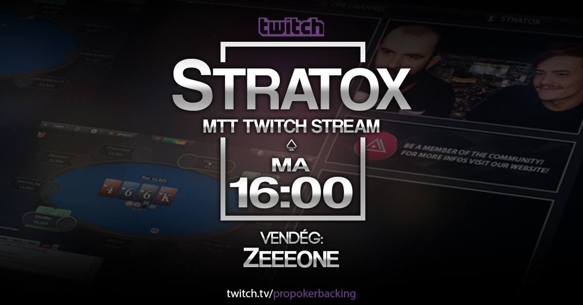 ProPokerBacking's tweet photo. Stratox live https://t.co/yuJB9Lx1Jw https://t.co/E2wY9AGkqd