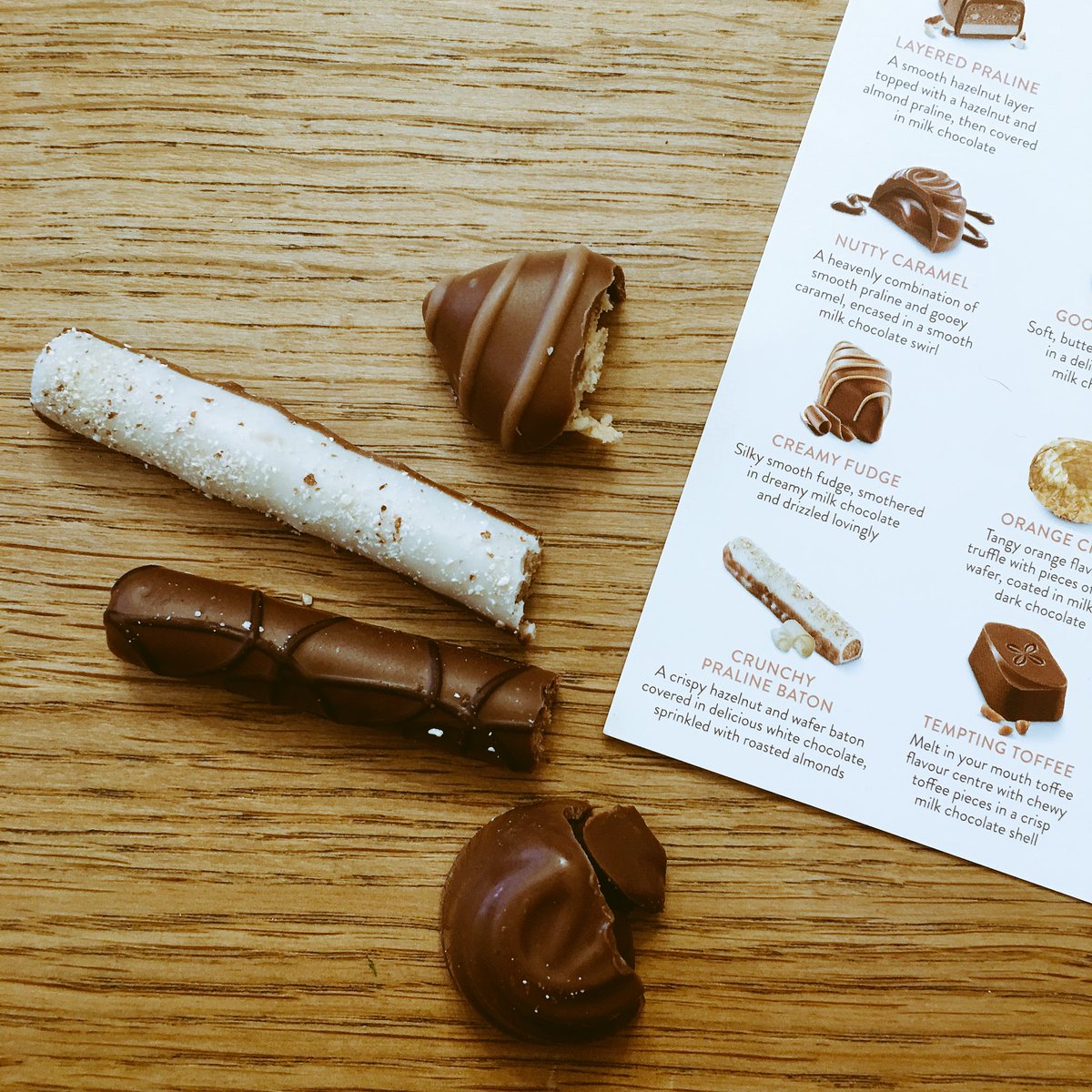 christinaelenax's tweet image. The idea of opening a new box of chocolates is always a nice idea until you realise you don&apos;t like any of them #sigh #chocolateproblems