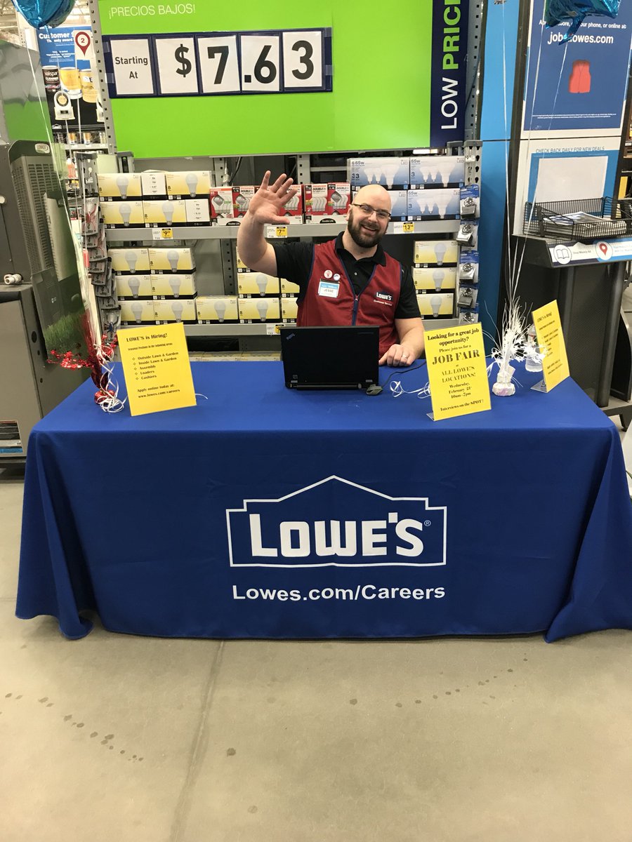 Lowe’s of Manchester NJ on Twitter "Looking for a job? Come see us at