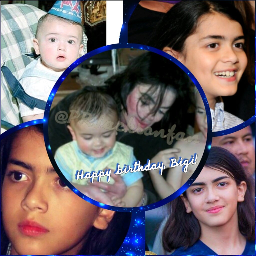 Happy birthday, Prince Michael Jackson ll \"Bigi\"    