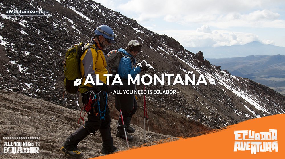 Vive una aventura en las montañas de Ecuador. Conoce la normativa vigente para disfrutar de un recorrido por el cinturón de fuego de los Andes. Revisa nuestra guía aquí: bit.ly/2EbyqJ7 #MontañaSegura