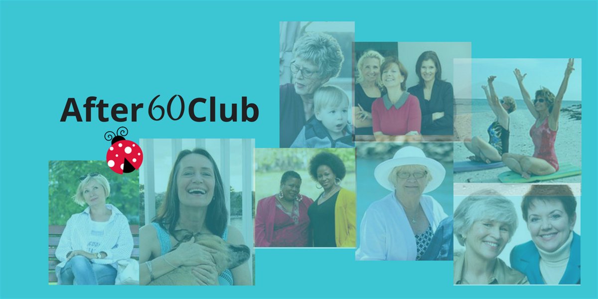 After60Club's tweet photo. @Salt_PepperLife thanks for following! Our 60's+ amazing women love active lifestyles. We share our journeys in our interactive online community! https://t.co/n8CjrvVS0v https://t.co/ZRtgEZDCQG