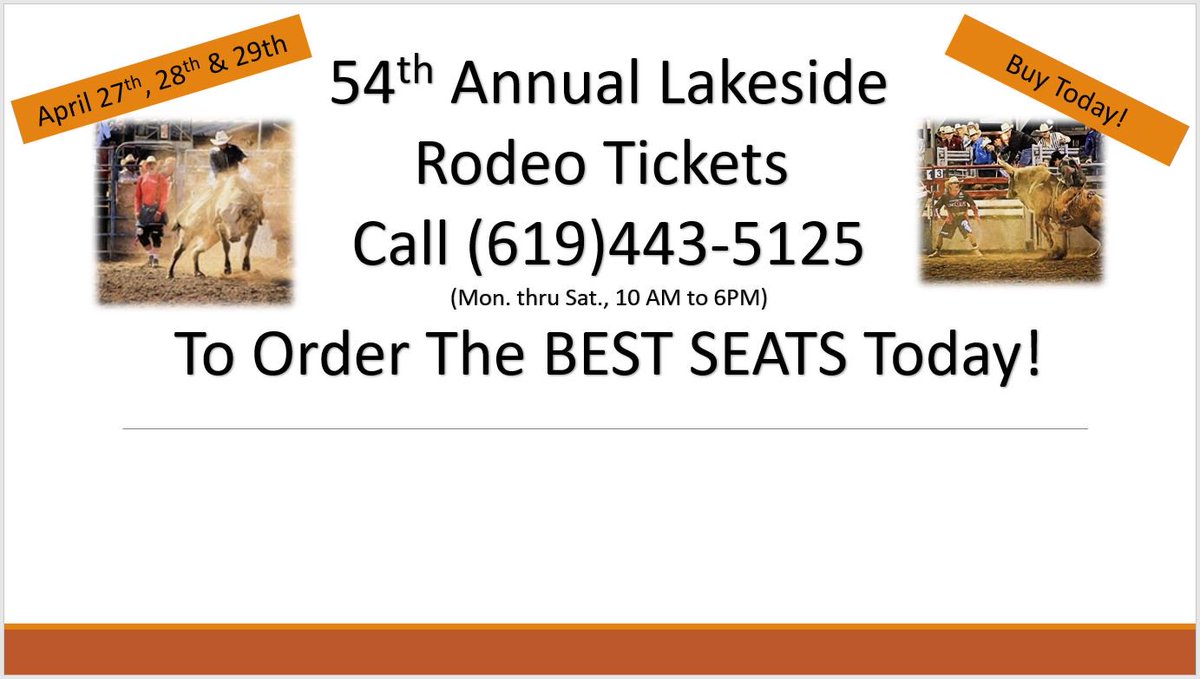 Lakeside Rodeo tweet media