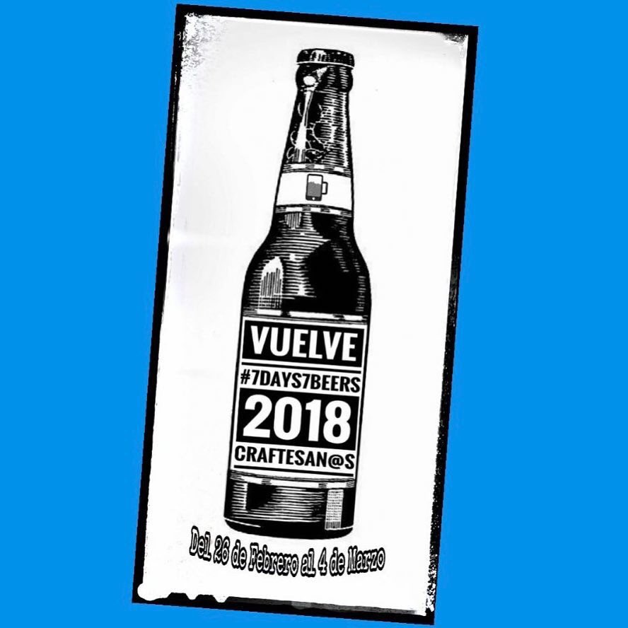 craftesanos's tweet photo. 5 días nos quedan para que el mundo #CraftBeer se una por una buena causa ! Viva lo Craft! 🍻🍻 la semana que viene no olvides cada día colgar tu cerveza favorita con el hashtag #7days7beers . Vuelve la revolución social de la #cerveza de calidad 👏🍻🍻 26Febrero al ➡️4Marzo https://t.co/LfCxliP7qz