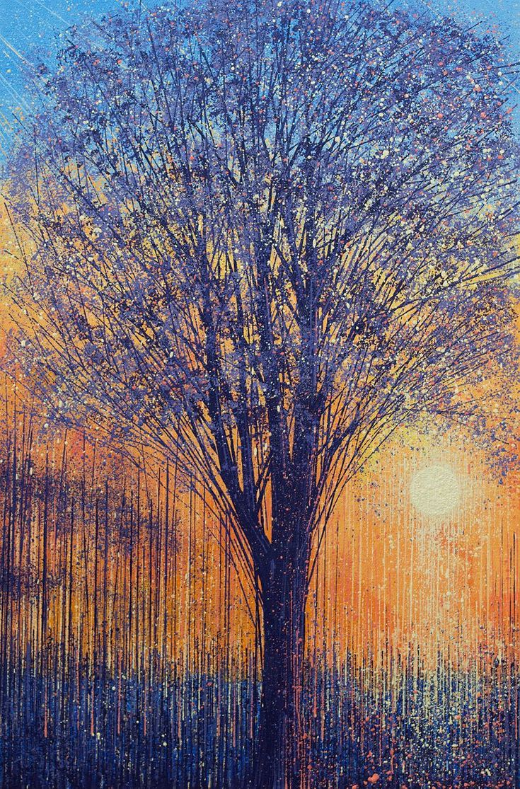 Spring Tree At Su... by <a href="/marctoddart/">Marc Todd</a> #acrylic #painting #art artf.in/0bNU3g <a href="/artfinder/">Artfinder</a>