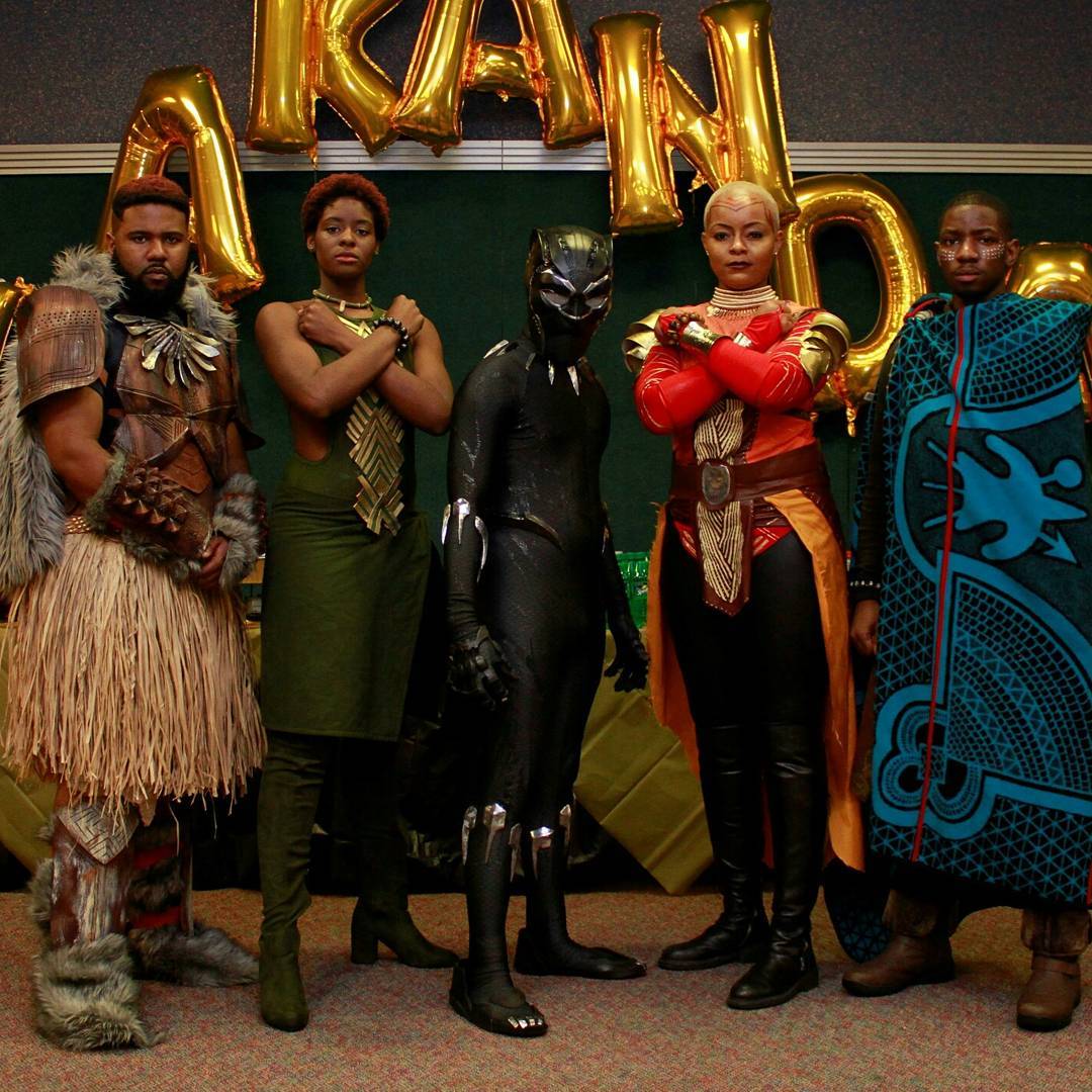 "#BlackPanther cosplay…" - @Lupita_Nyongo, Lupita Nyong'o ... - 1080 x 1080 jpeg 208kB