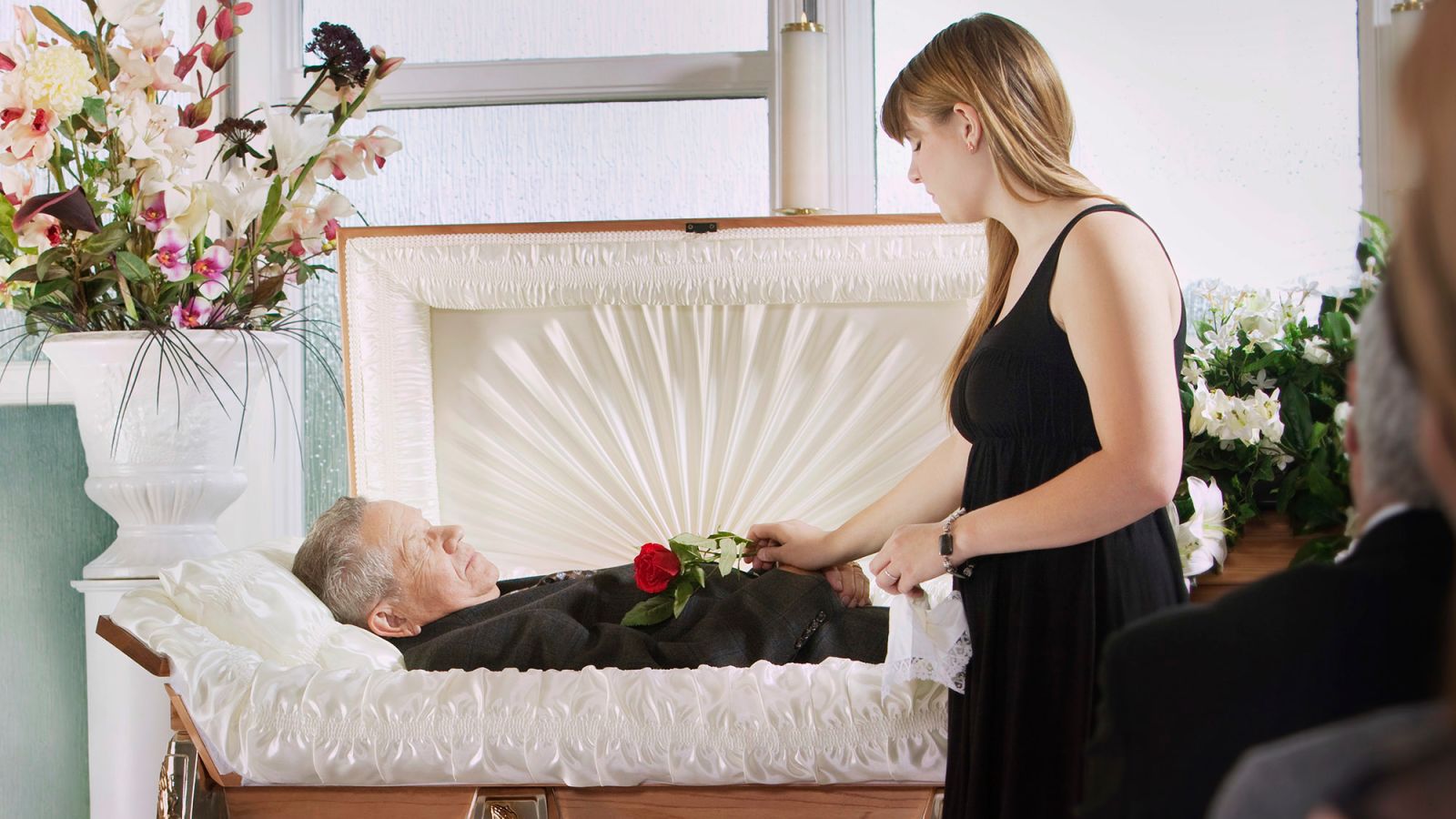 Open Casket Really Ruining Vibe At Funeral. 