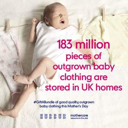 afreshstartuk's tweet image. Unsure what to do with outgrown baby clothes? Why not #giftabundle @mothercareuk