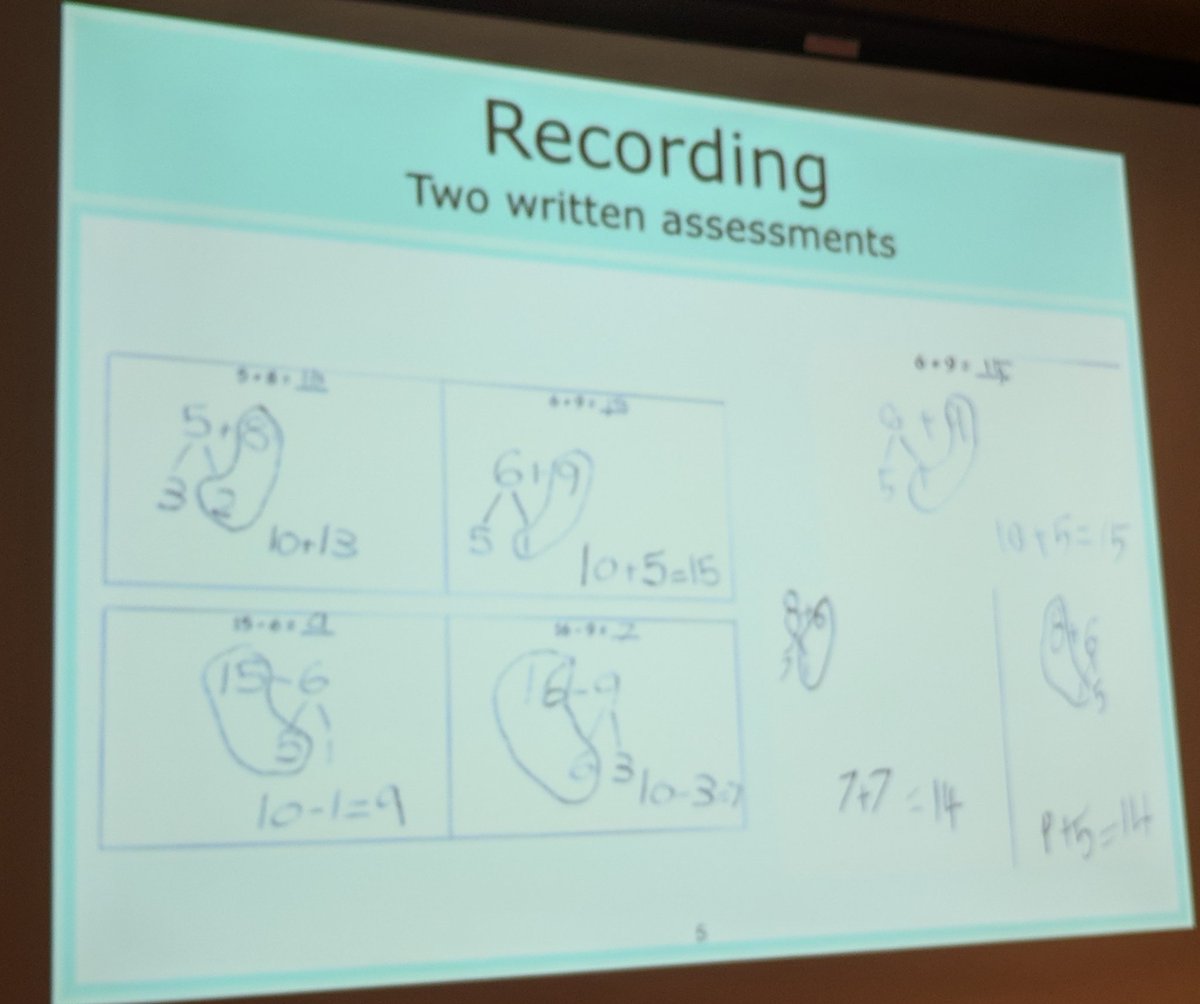 VArseneau's tweet photo. Great question: 'What is standard?' Who decides? In what ways can we promote flexibility with number? #MLNTO #EngageMath https://t.co/0uu22Pq2fS