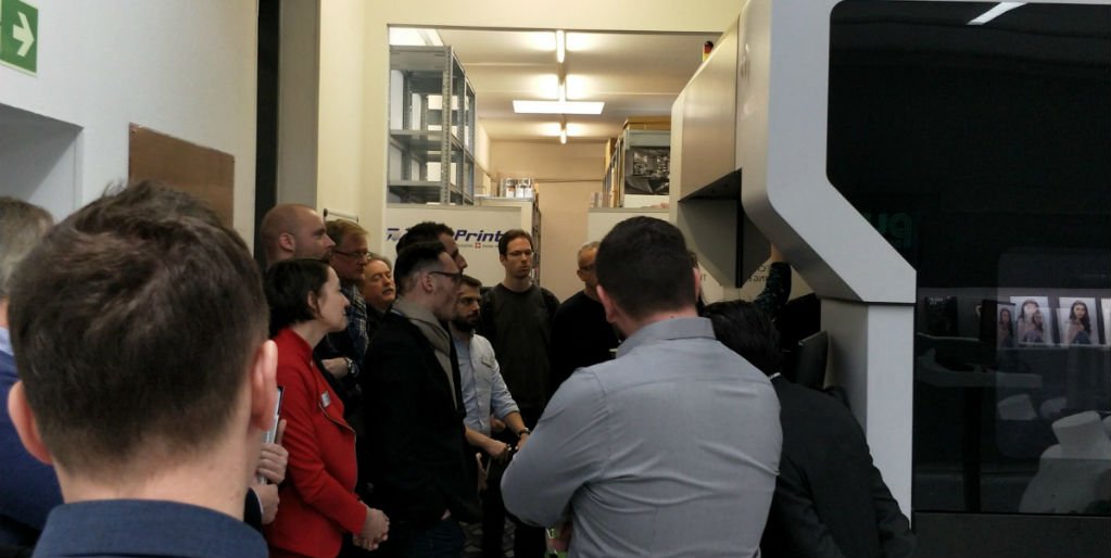 Massivit3d's tweet photo. Thanks to everybody who attended @Massivit3d's VIP Forum in Vienna, Austria. You made it a great success! 
How do you captivate the  crowd? Show them what #WideFormat3DPrinting can do for business! Register now for the next VIP Forum in Las Vegas: https://t.co/vZ9IaQYk5C https://t.co/4ugxa8DohY