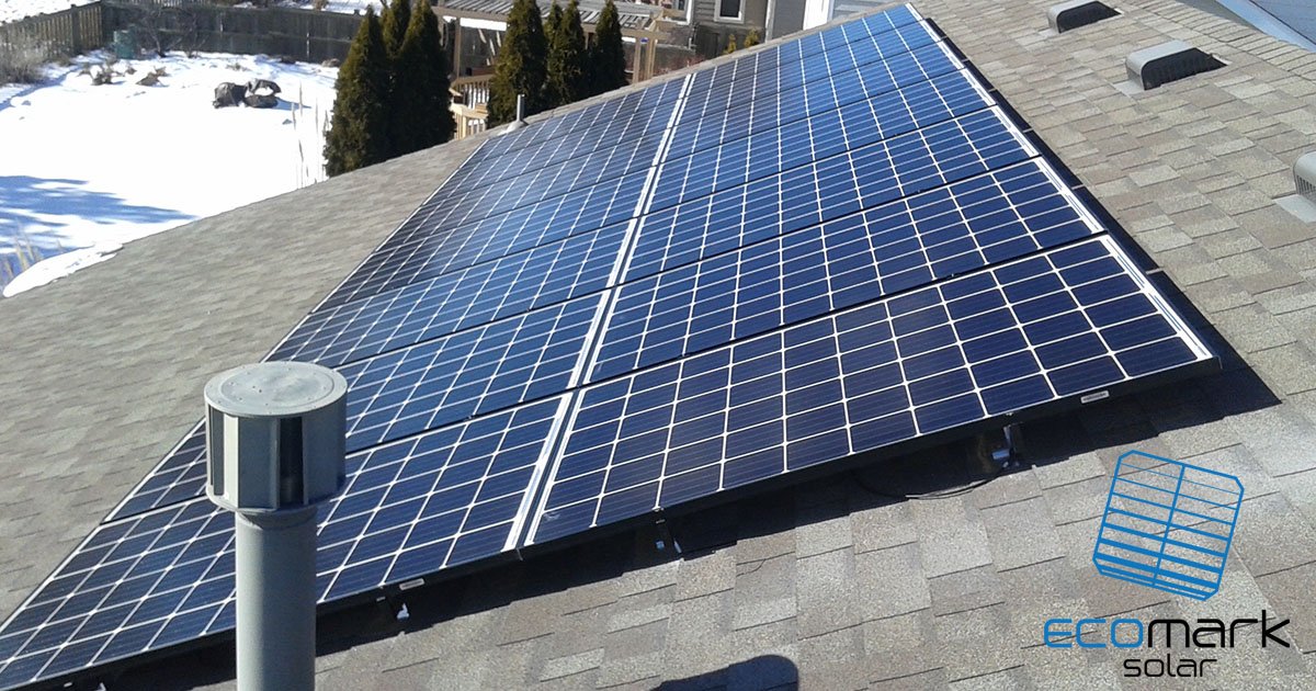 EcoMarkSolar's tweet photo. Sweet new #solar system 4.2kW coming online in #FoCo this morning. Congrats to you Bill and your family. We at https://t.co/7NEV3Gxnll are happy to see you begin this journey with us. #liveGreen #solarpower #ownyourpower https://t.co/GN3dLROQBJ
