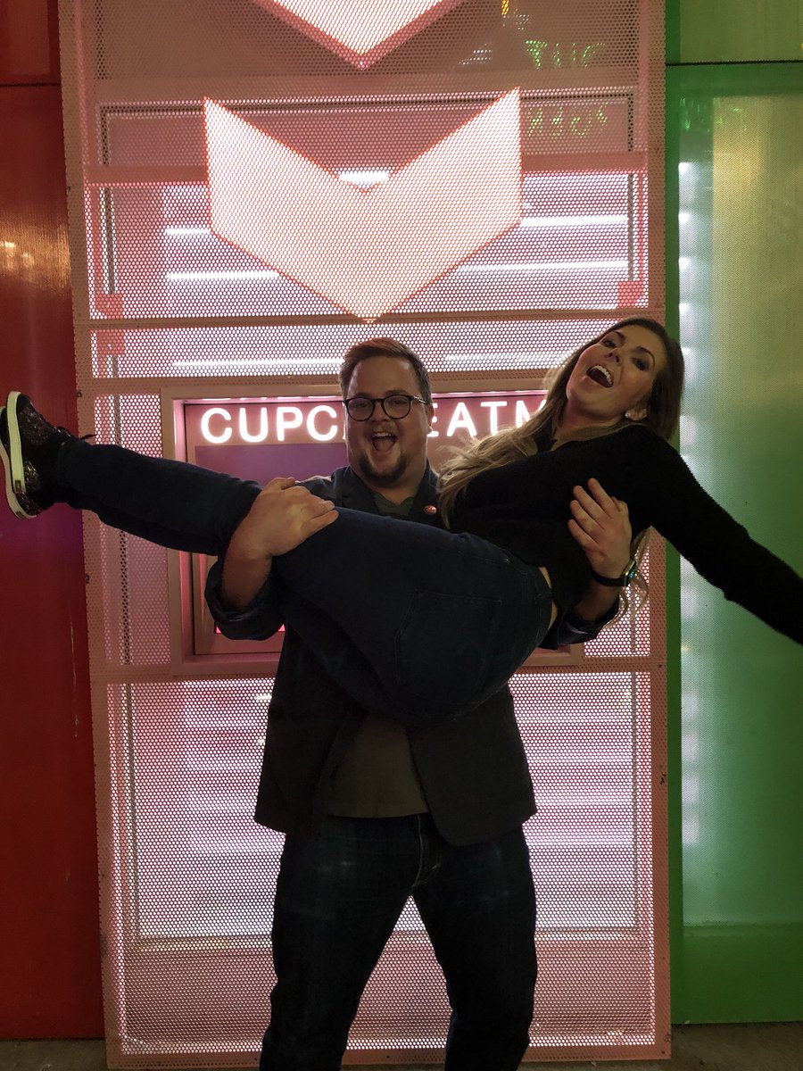 KatePatay's tweet image. Loving the cupcake ATM from @sprinkles at #Catersource