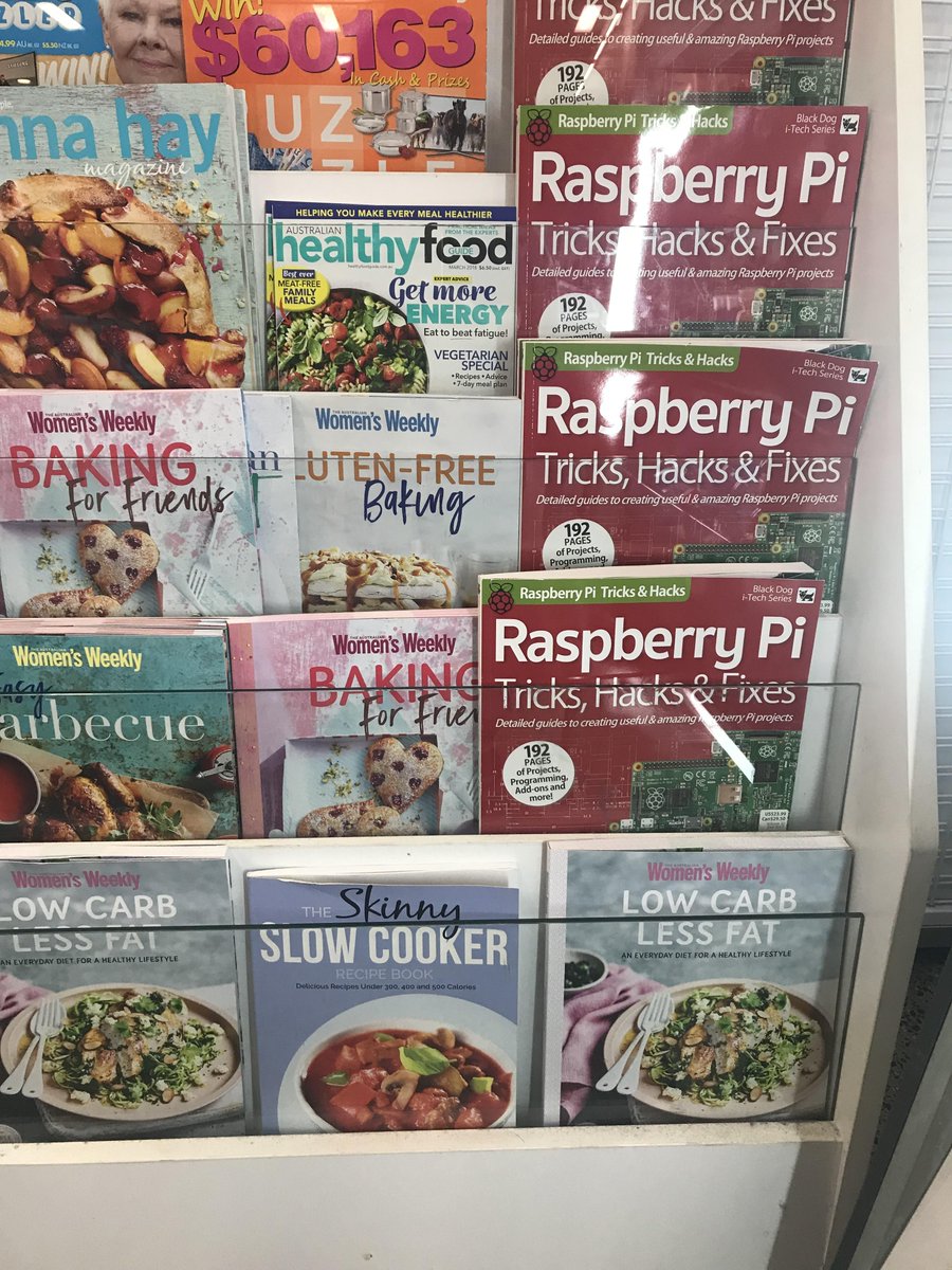 When the person who stocks the #RaspberryPi magazines at the local supermarket doesn't know what a Raspberry Pi is. #programming

reddit.com/r/ProgrammerHu…