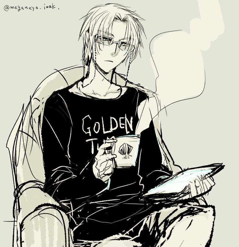 【落書き】休日のはがね
なんとなくだけどダブダブの微妙なシャツをきてコーヒー飲みながら休日も仕事のデータ見てそう
仕事が趣味すぎて他の趣味があまりなさそう感ある 