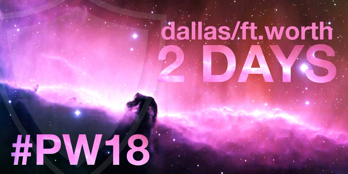 PlanetWisdom's tweet image. 2 DAYS until #PW18 Dallas/Ft. Worth!!
Are you packed?!