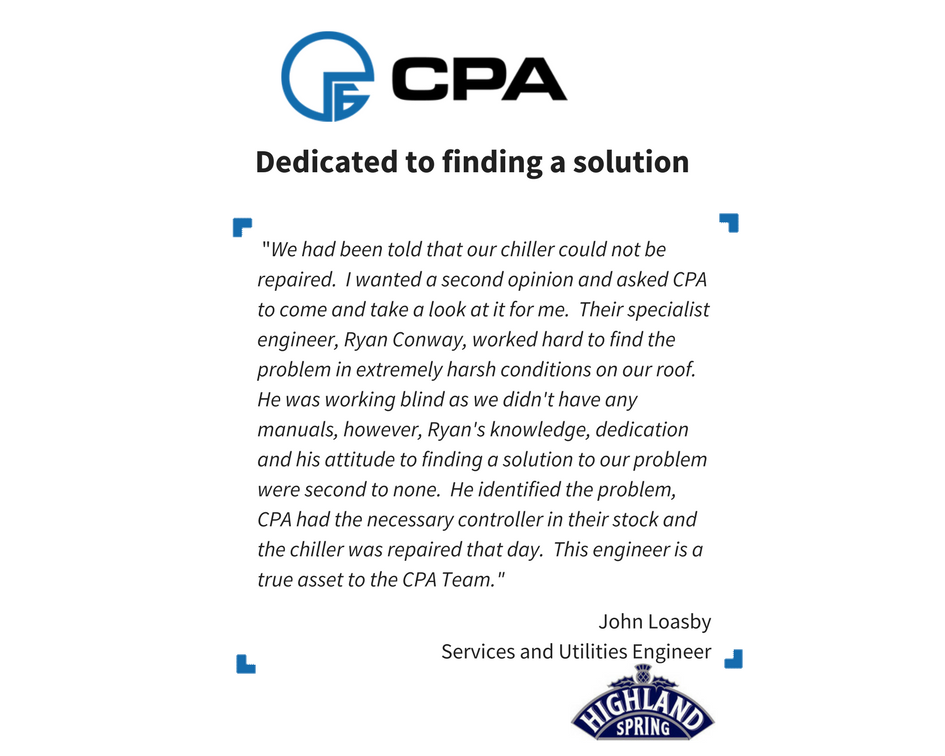 CPA_Group's tweet photo. Our people are our biggest asset and we know that they offer a great service and will always go above and beyond, and it is even nicer when a client re-inforces that. #CPAGroup #CPAEngineer #CPARefrigerantspecialist https://t.co/8OAP8Bwotm