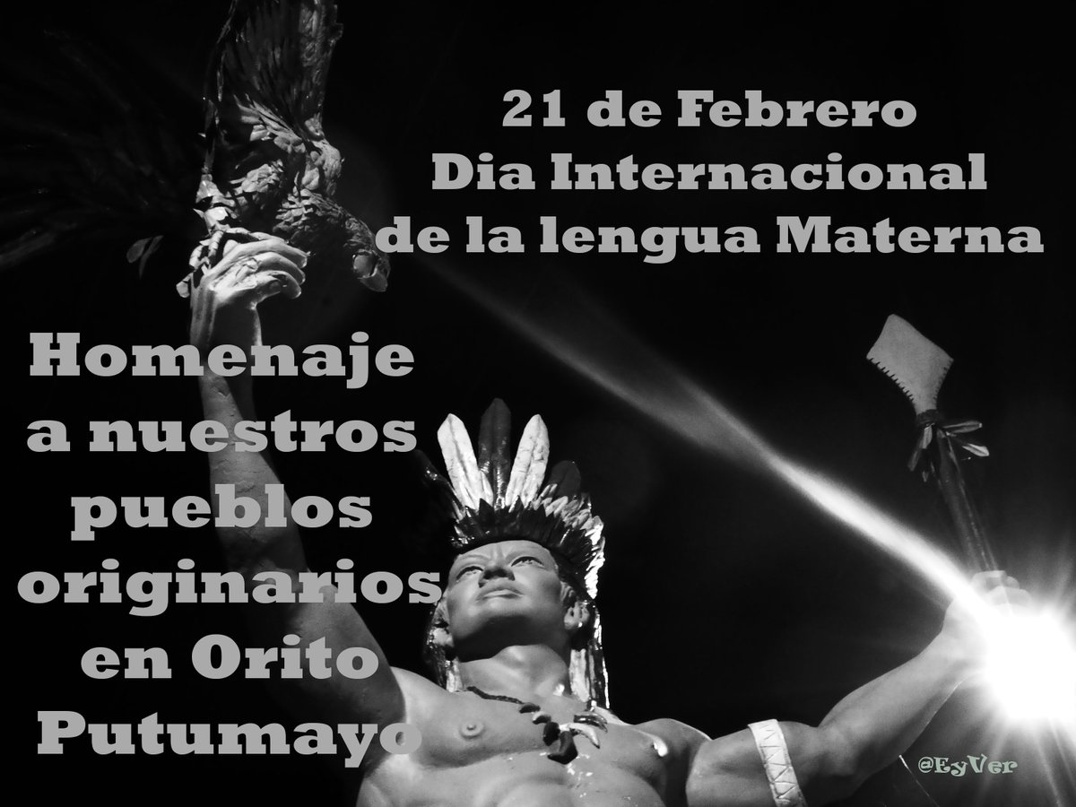 Un abrazo a nuestros pueblos ancestrales en el #DiaDeLasLenguasNativas
El 8 de junio de 2007 la Asamblea General de las Naciones Unidas en la Resolución 61/266 acoge con beneplácito la decisión adoptada por la Conferencia General de la Organización de las Naciones Unidas ...
