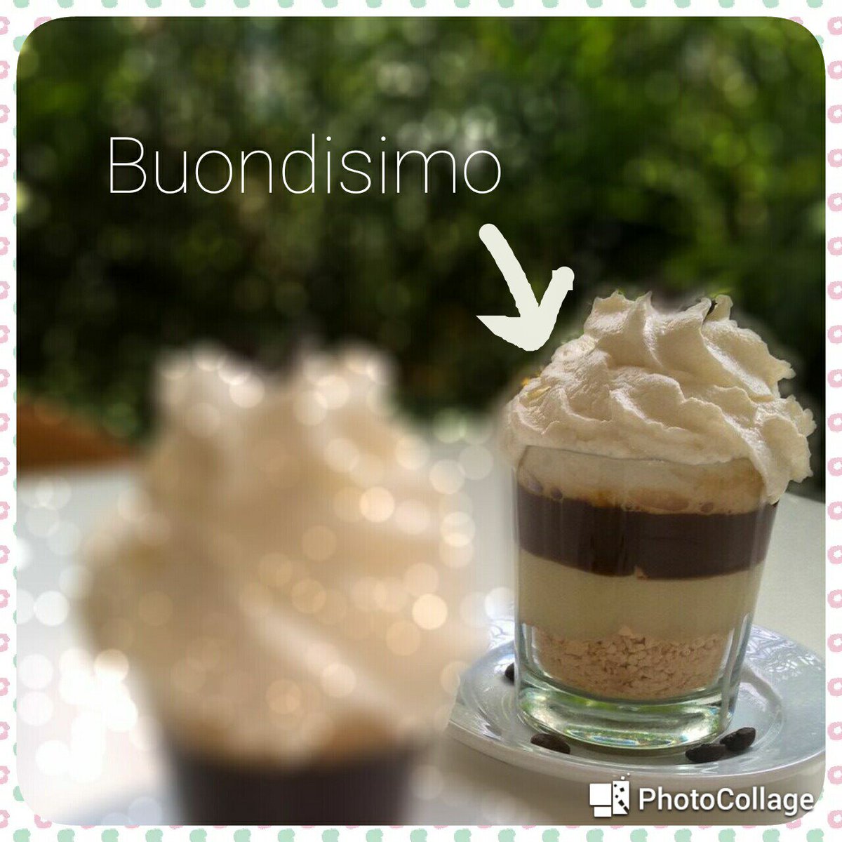 ¡¡Equilibrio perfecto de galleta María triturada, café espresso, crema chantilly y leche condensada!! #Buondísimo...

¡Delicioso!! ☕😋