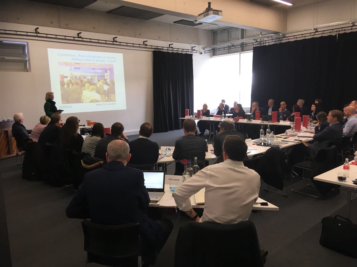 1st Expert Group meeting under the new EU work plan for #sport is on "Skills and Human Resources Development in Sport", taking place in Bath.