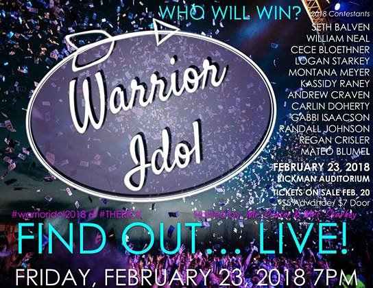 FHSChoirWarrior's tweet photo. Come out and support these great competitors. 7pm February 23rd at @RickmanAud. $5 in advanced and $7 at the door. https://t.co/5NfN0o4rvr