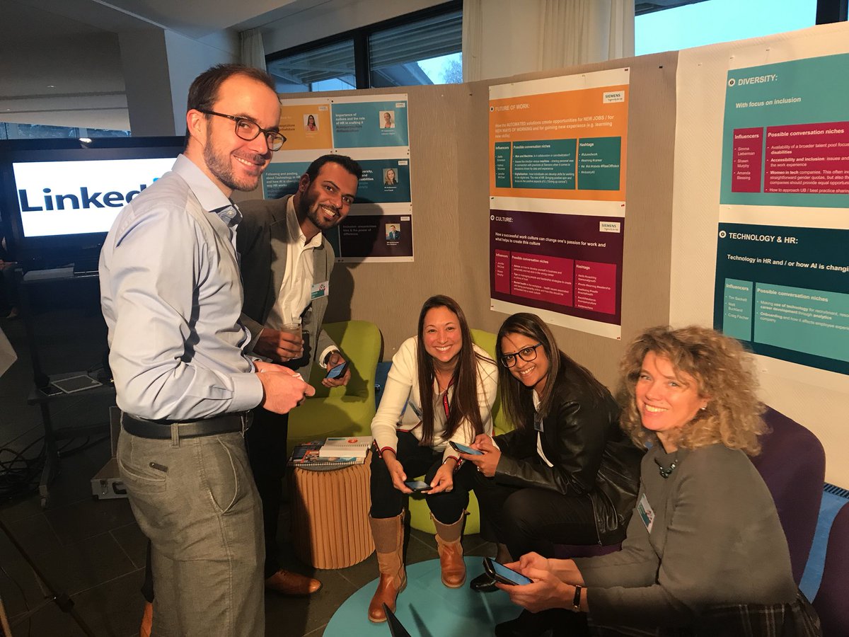Sitting here with <a href="/Siemens/">Siemens</a> #colleagues at #hrcon18 and thinking of how nice it would be if #work is where I am and not where my #office is ...what do you #think? #FutureMakers #futureofwork <a href="/SilviaOppus/">Silvia Oppus</a> <a href="/PillayNish/">Nish Pillay</a> <a href="/Federica181171/">Federica Fasoli</a>