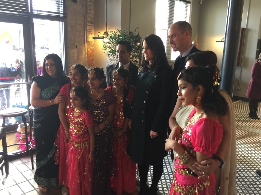 The Duke &amp; Duchess melted everyone’s hearts in Sunderland today at the opening of The Fire Station. Especially our little Bollywood Princesses. <a href="/KensingtonRoyal/">The Prince and Princess of Wales</a> <a href="/SunderlandEcho/">Sunderland Echo</a> <a href="/FireStationSun/">The Fire Station</a> @SunderlandCP @PMCallaghan <a href="/helisme/">Helen Green</a>