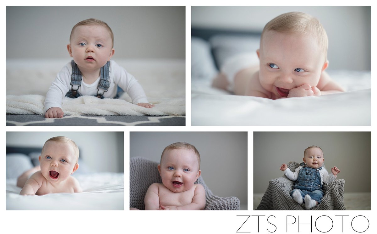 Fun in home lifestyle shoot with baby L, giggles and all! #6monthphotos  ztsblog.com/l-baby-6-month…