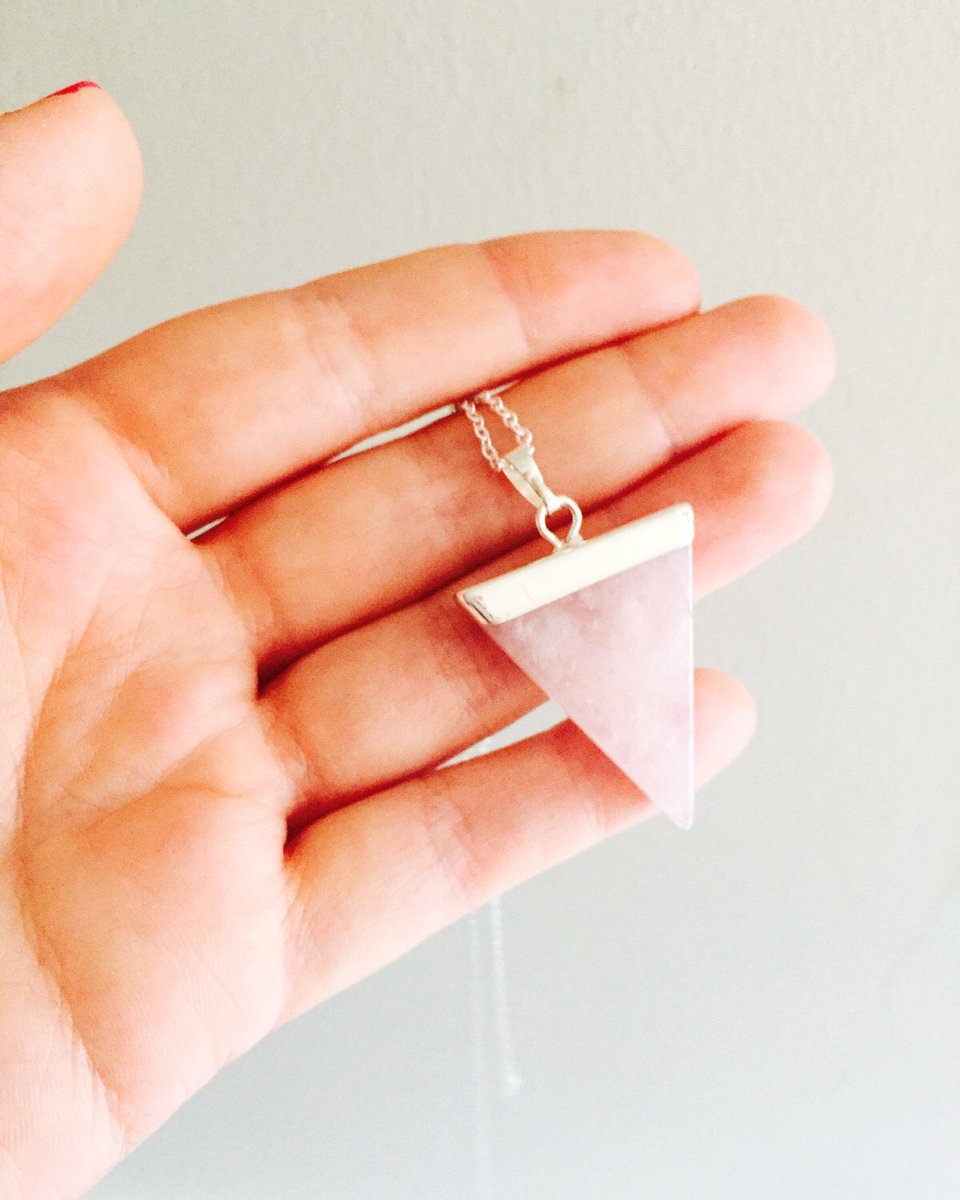 Thanks! ★★★★★ "Got this for a friend, she loved it! It's beautiful, thank you!" #etsymntt #etsy #rosequartz  etsy.me/2oo44w3