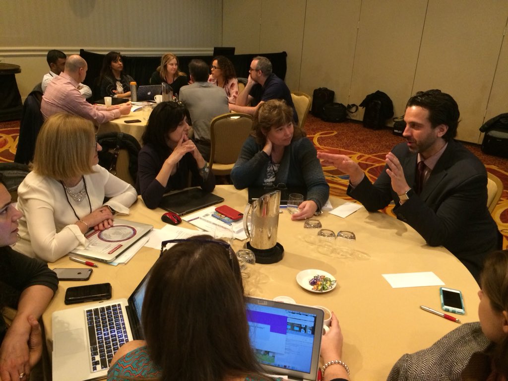 CPCOofficial's tweet photo. .@gcouros participating in a group discussion at the #NEWadmin seminar. #OntEd #edu #education #edleaders #edchat #cpchat https://t.co/b9F7vJsyJ6